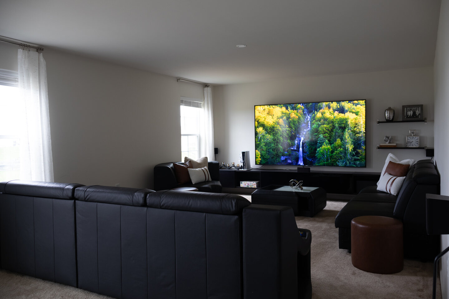 Living room original unprocessed property photograph